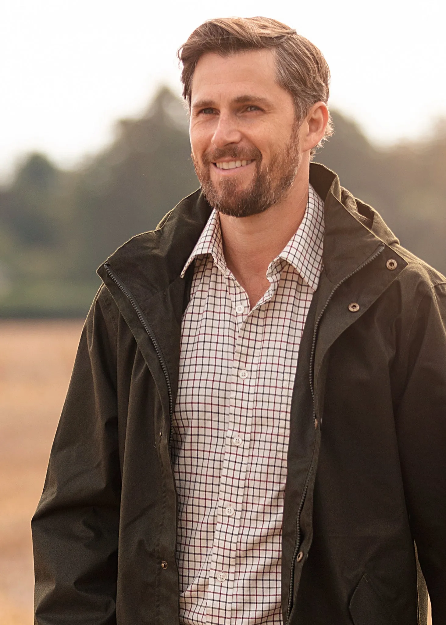 Aylesbury Men's Red Check Shirt - Regular Fit sold by Alan Paine product image thumbnail 2