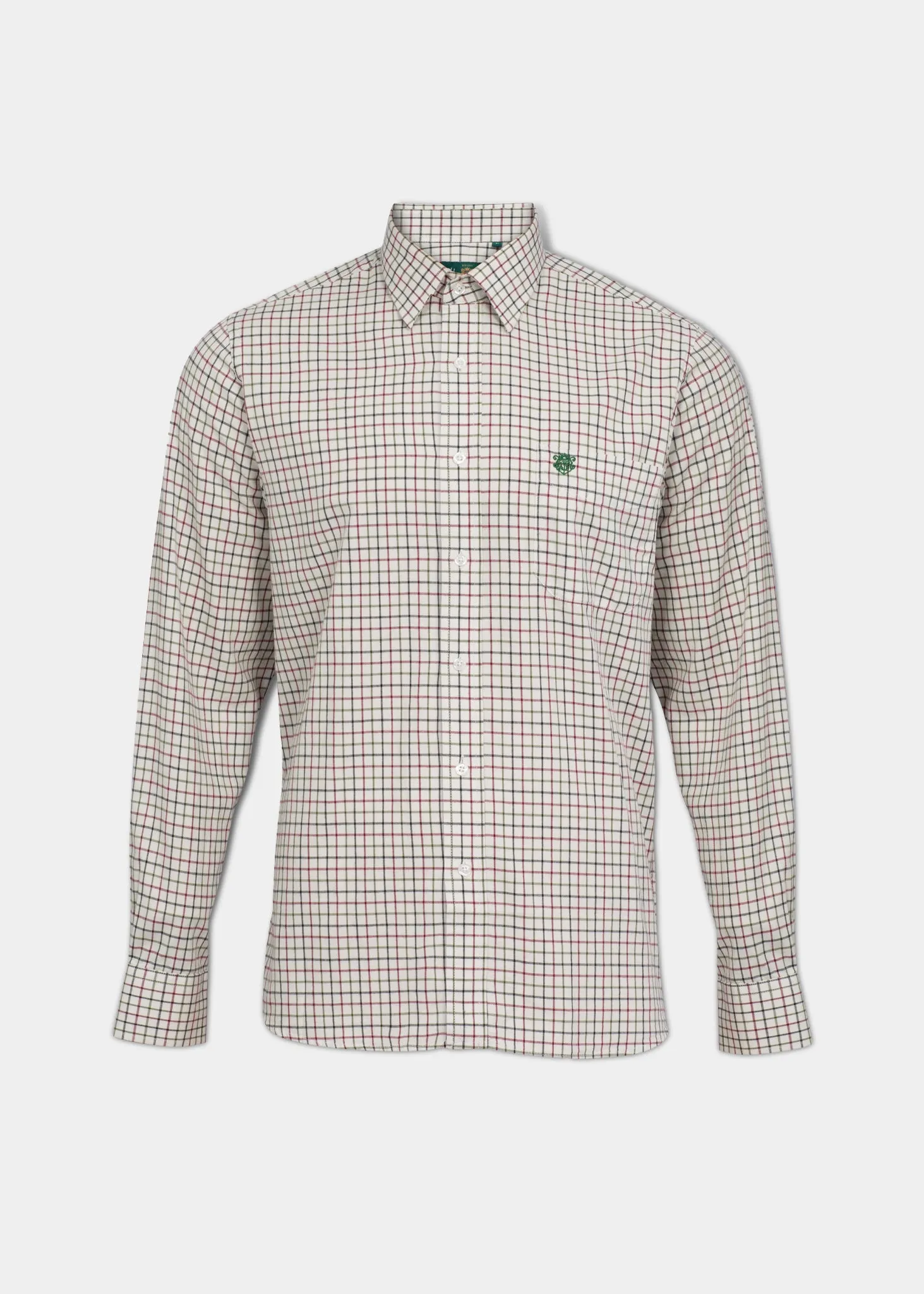 Aylesbury Men's Red Check Shirt - Regular Fit sold by Alan Paine
