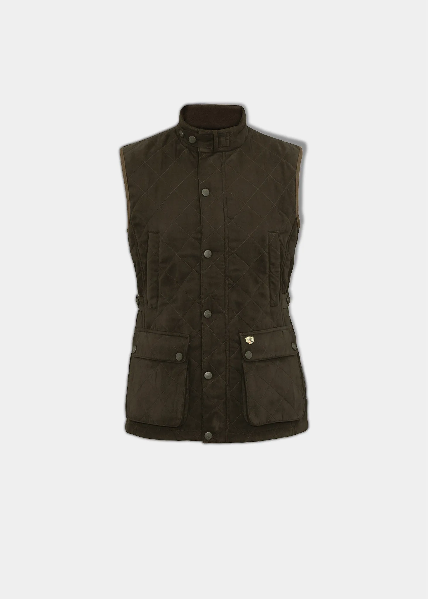 Felwell Men's Waistcoat In Olive sold by Alan Paine