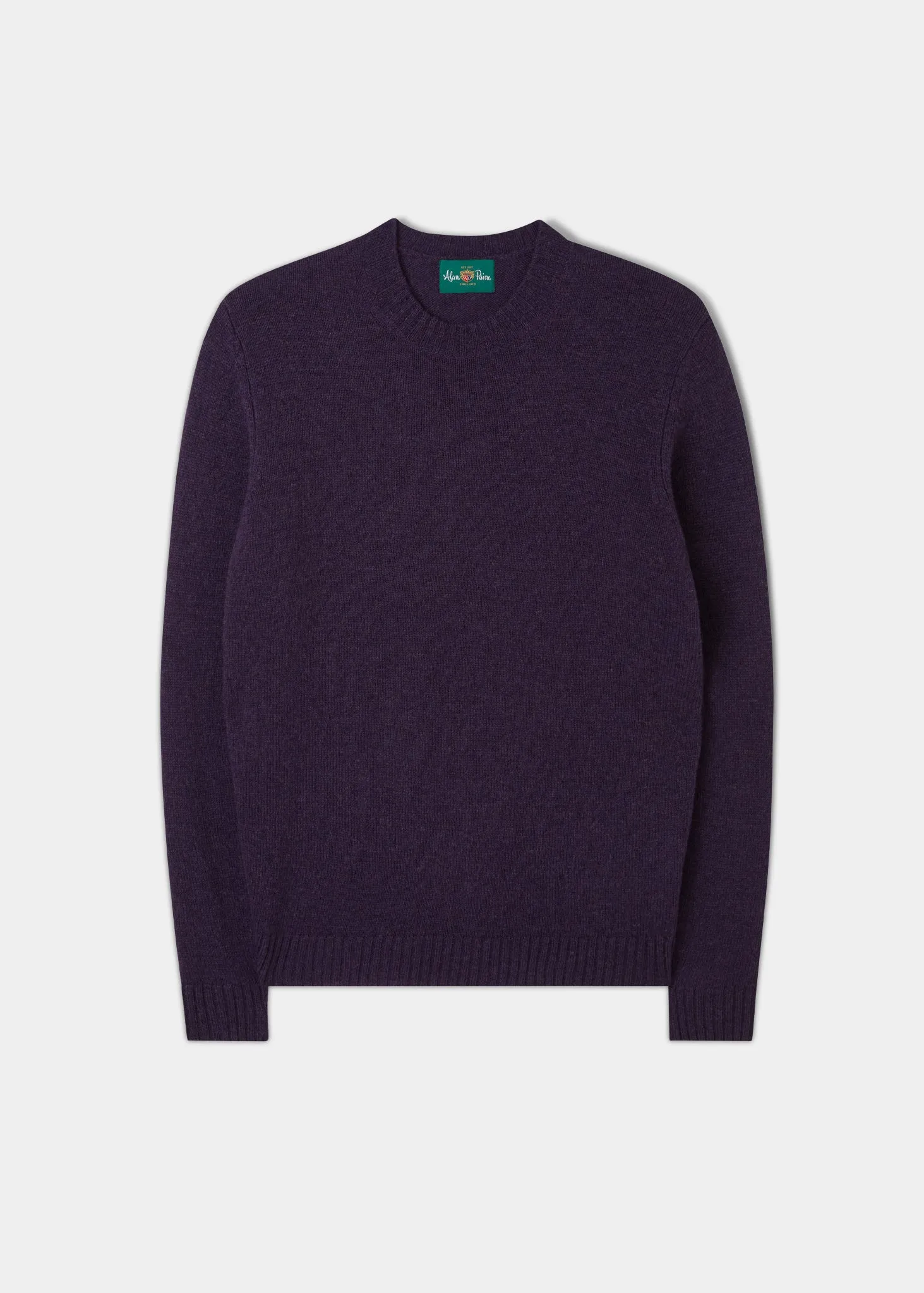 Kinnadie Supersoft Shetland Crushed Velvet Jumper - Regular Fit. sold by Alan Paine