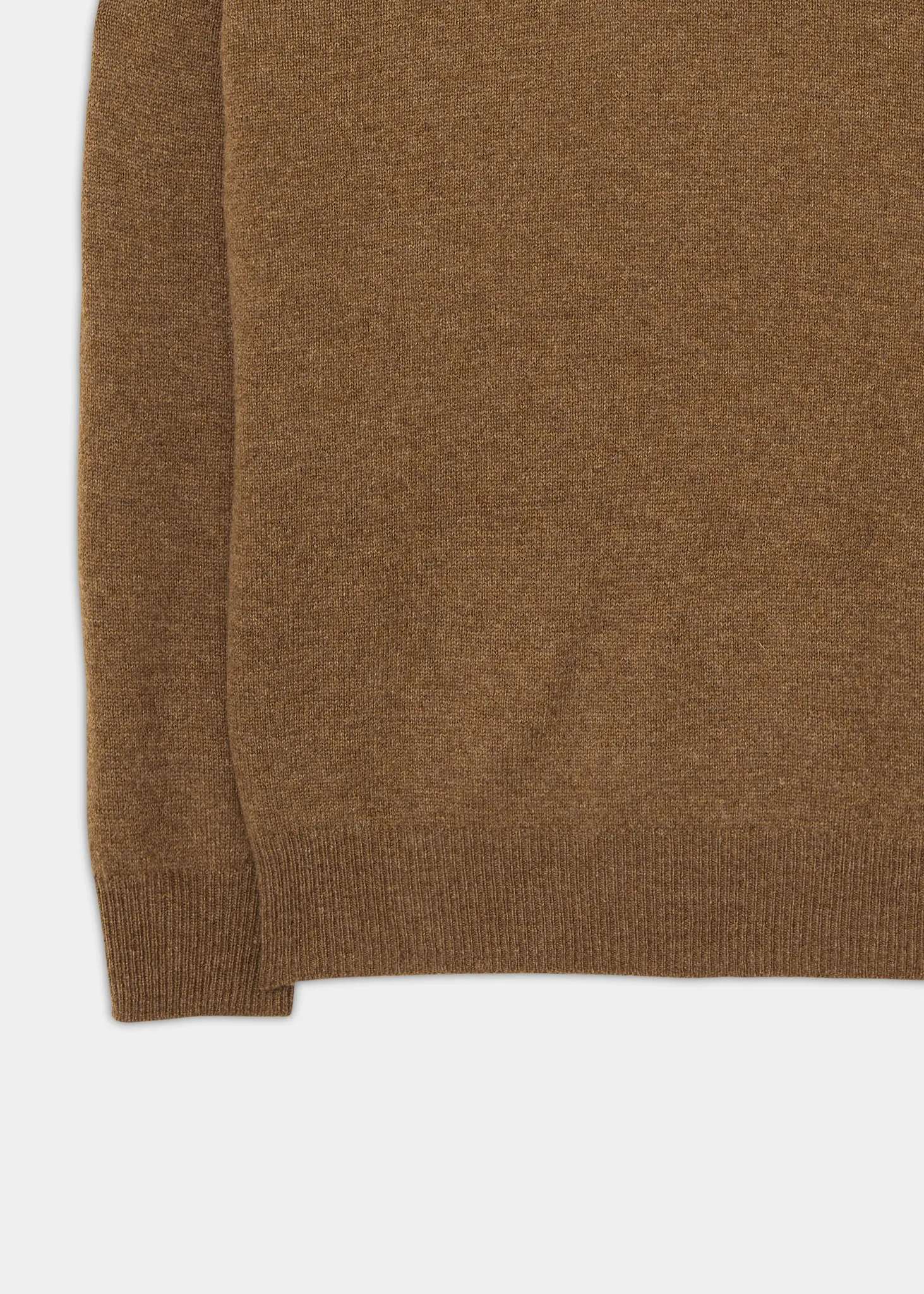 Dorset Men's Lambswool Jumper in Driftwood - Classic Fit sold by Alan Paine product image thumbnail 3