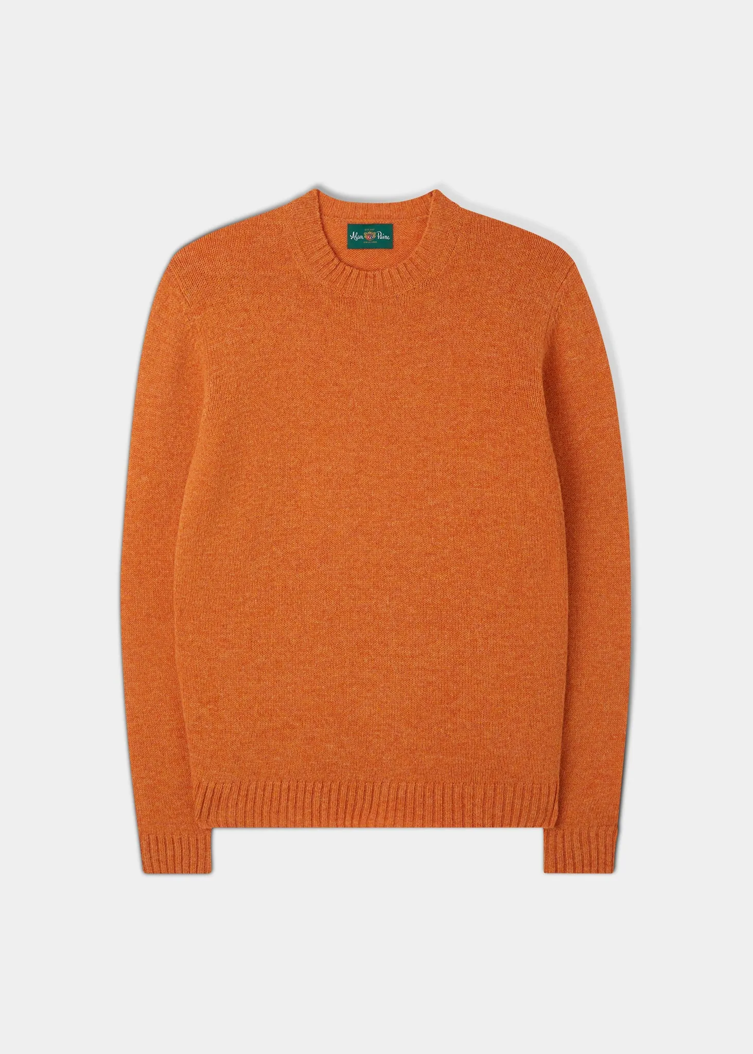 Kinnadie Supersoft Shetland Clementine Jumper - Regular Fit sold by Alan Paine