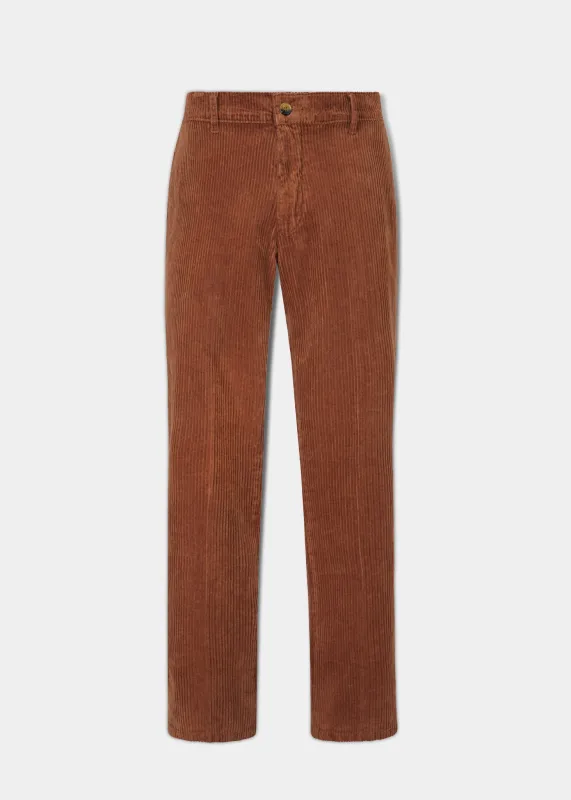 Men's Cord Trousers in Tobacco sold by Alan Paine