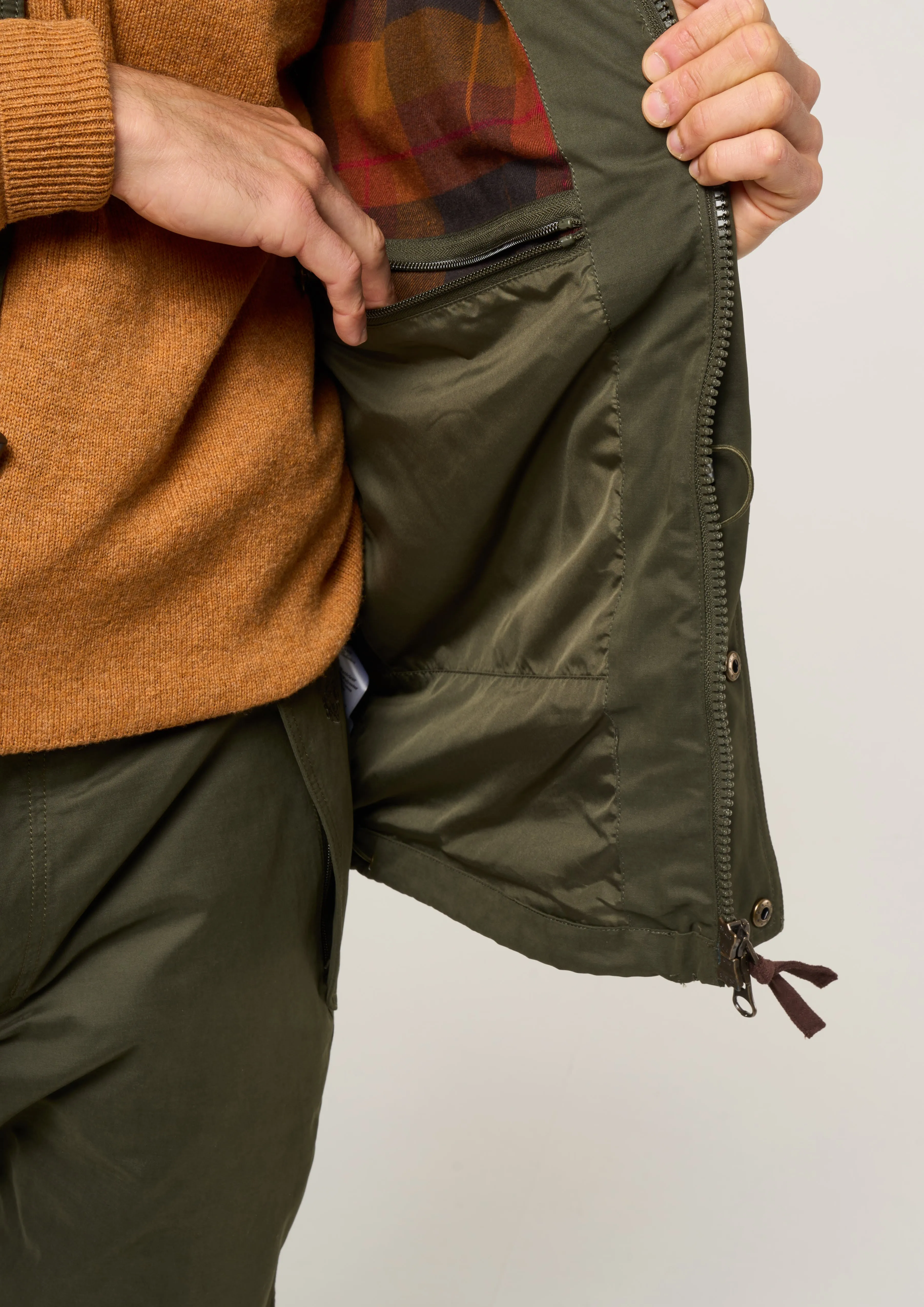 Milwood Men's Olive Waterproof Shooting Waistcoat sold by Alan Paine product image thumbnail 4