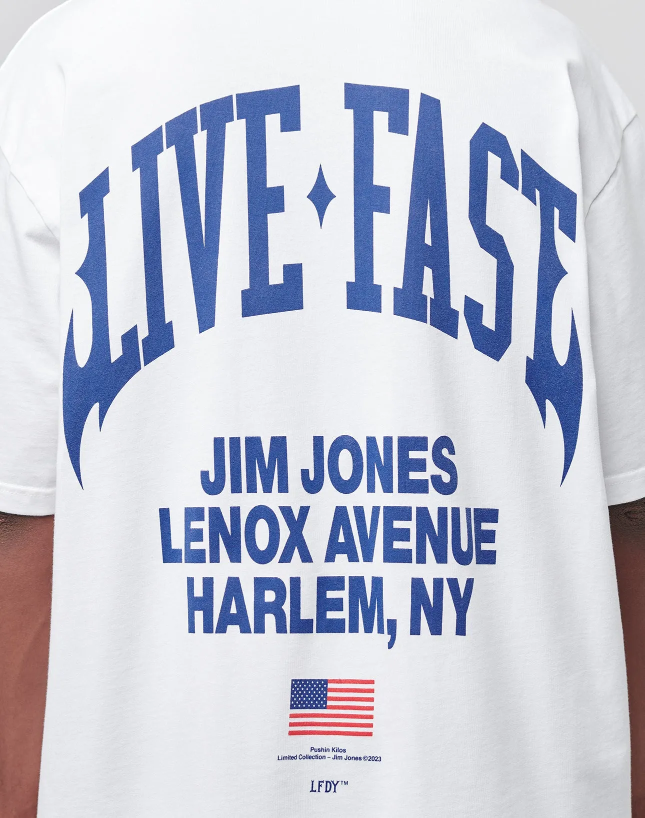 Live Fast Lenox Tee sold by Live Fast Die Young product image thumbnail 3