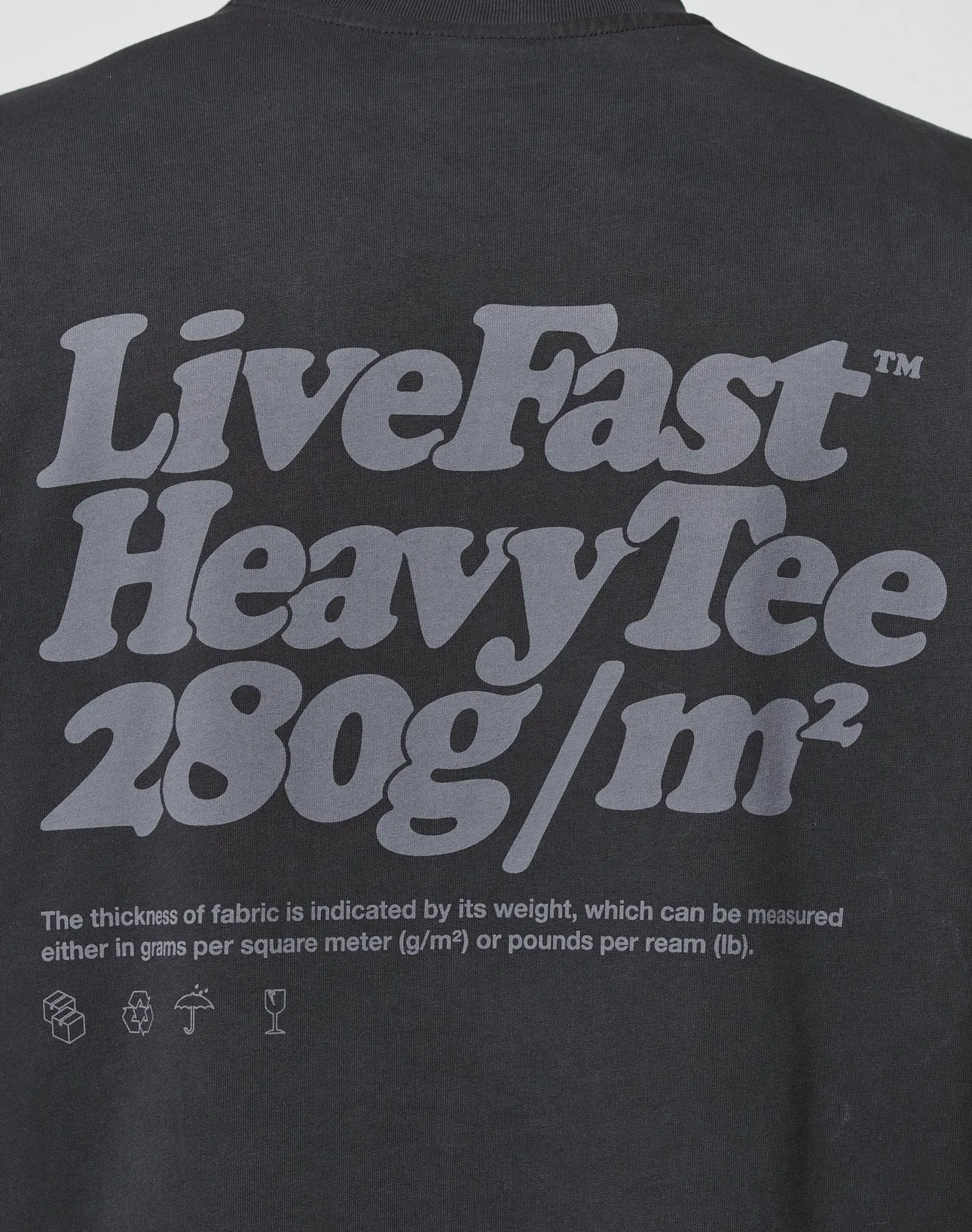 Basic 280 Tee sold by Live Fast Die Young product image thumbnail 3