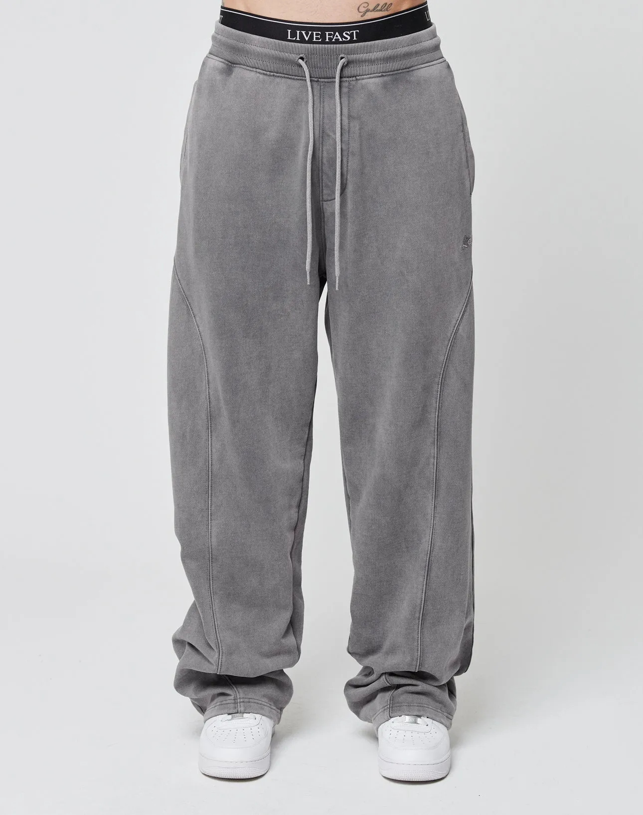 Basic Wide Jogger sold by Live Fast Die Young product image thumbnail 4