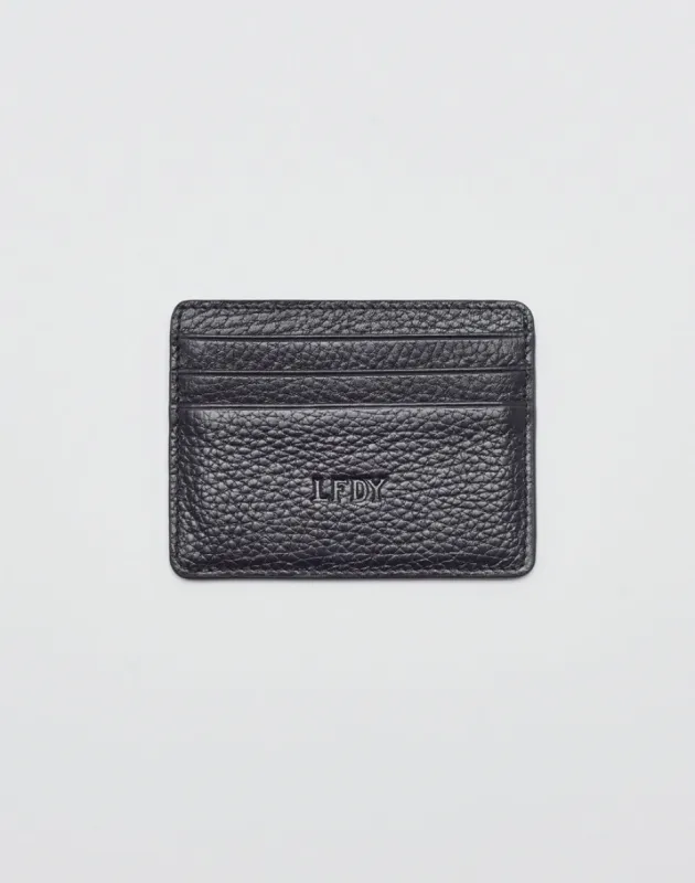 LFDY Leather Cardholder sold by Live Fast Die Young