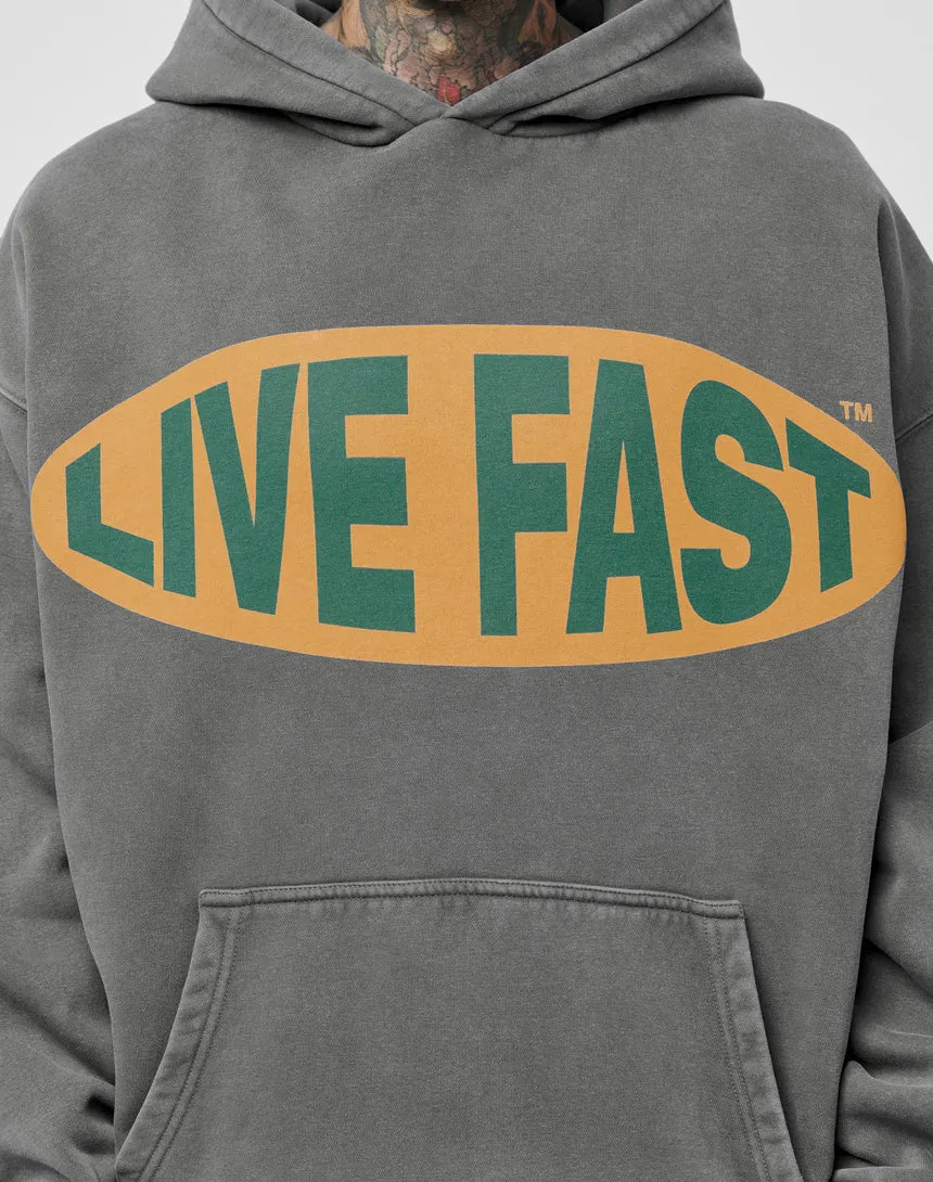LF Oval Hooded sold by Live Fast Die Young product image thumbnail 2