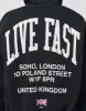 LFDY London Hooded Zip sold by Live Fast Die Young