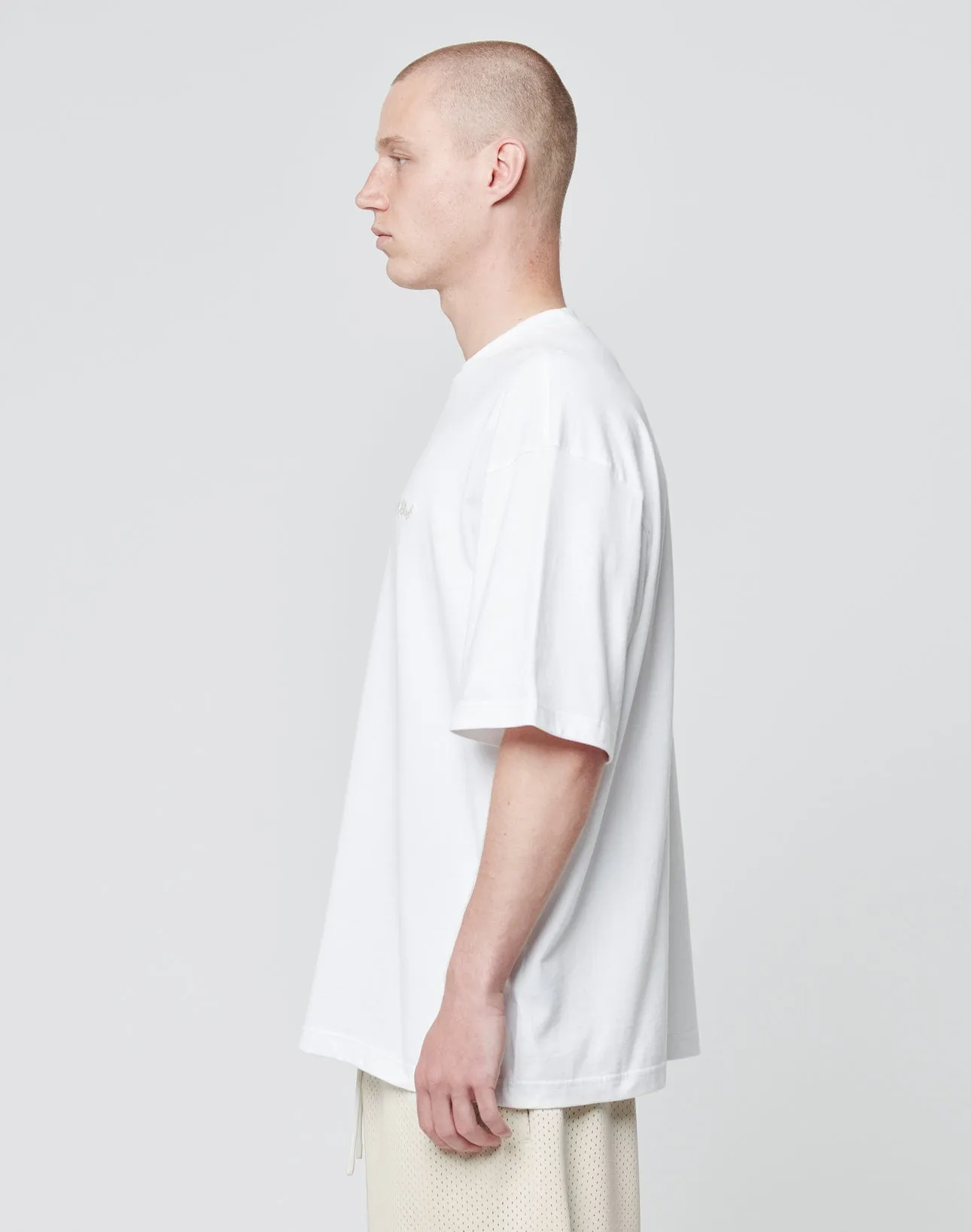 Basic Script Tee sold by Live Fast Die Young product image thumbnail 3