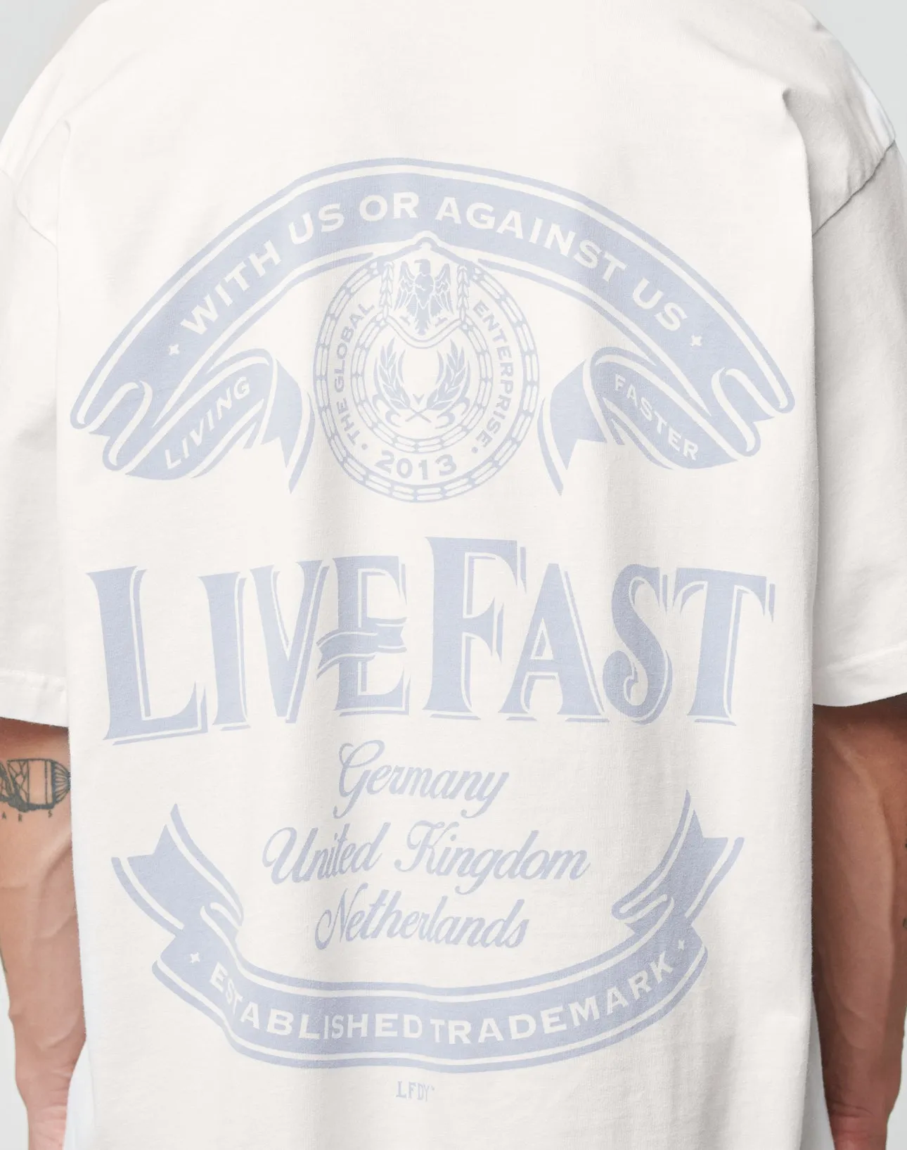 LFDY Loyal Tee sold by Live Fast Die Young product image thumbnail 3