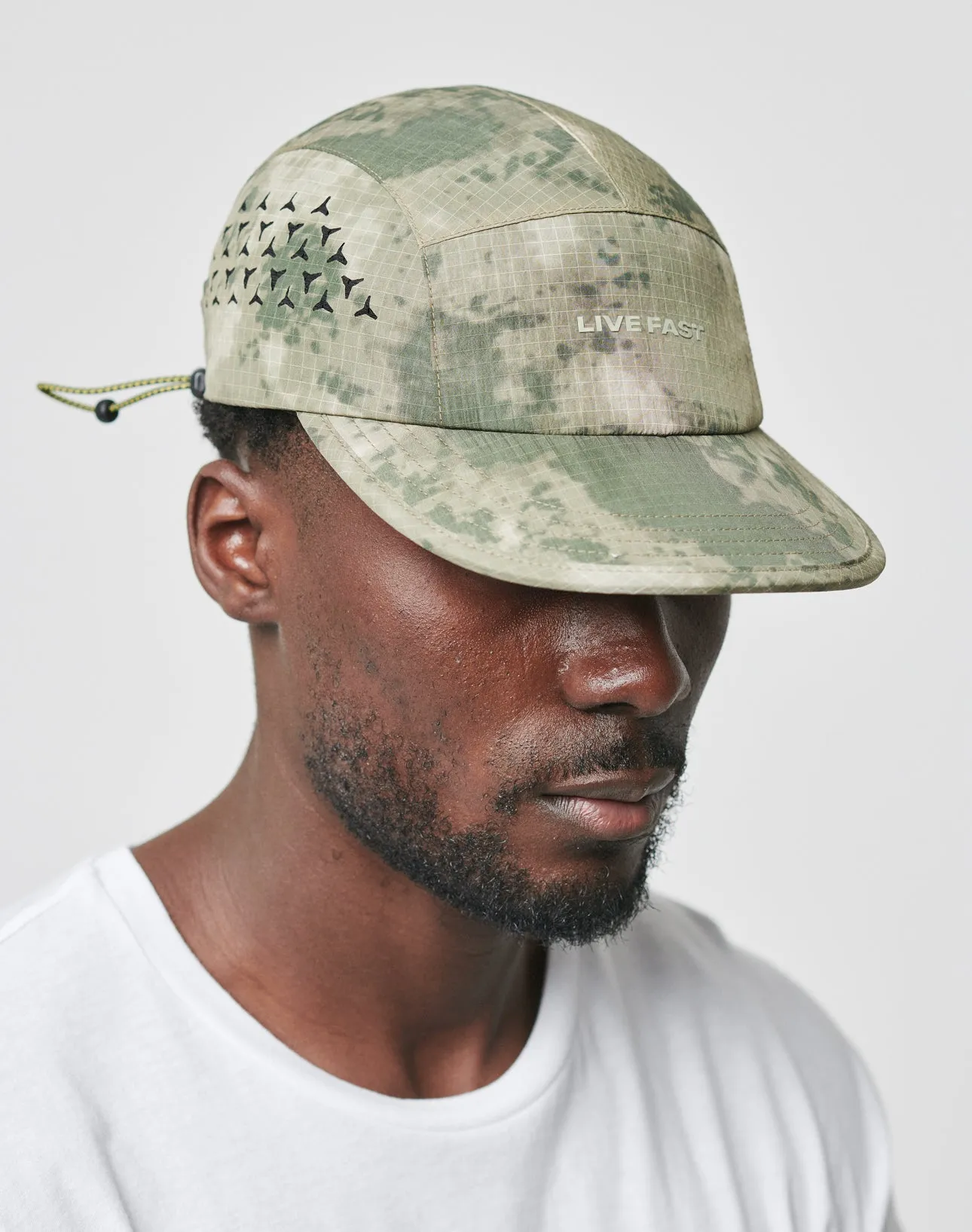 Live Fast 5 Panel Cap sold by Live Fast Die Young