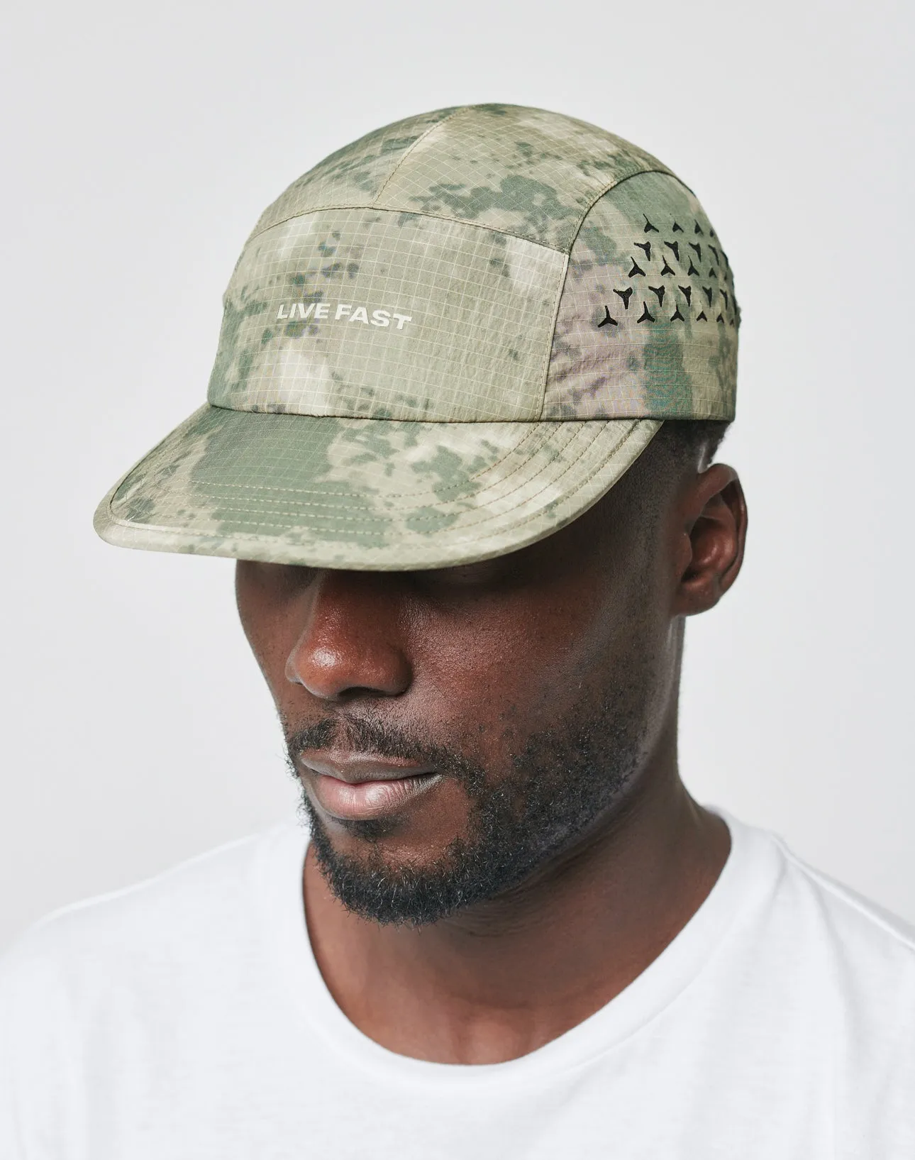 Live Fast 5 Panel Cap sold by Live Fast Die Young product image thumbnail 2