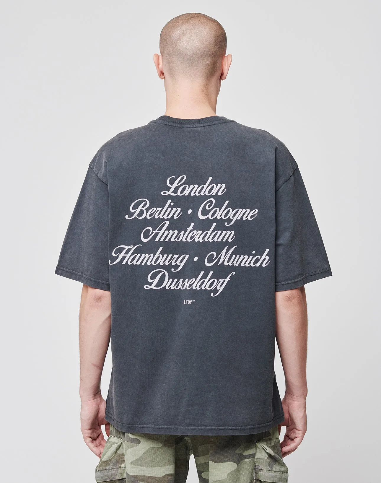 Black Chrome Tee sold by Live Fast Die Young product image thumbnail 2