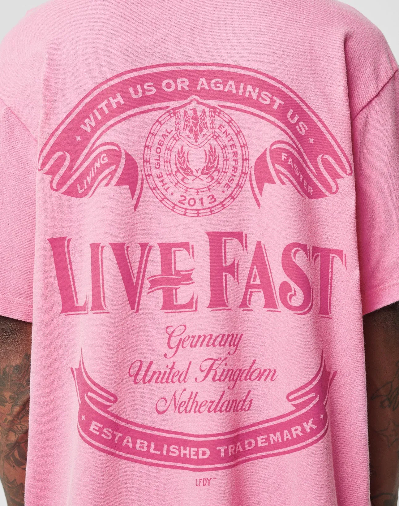 LFDY Loyal Tee sold by Live Fast Die Young product image thumbnail 3