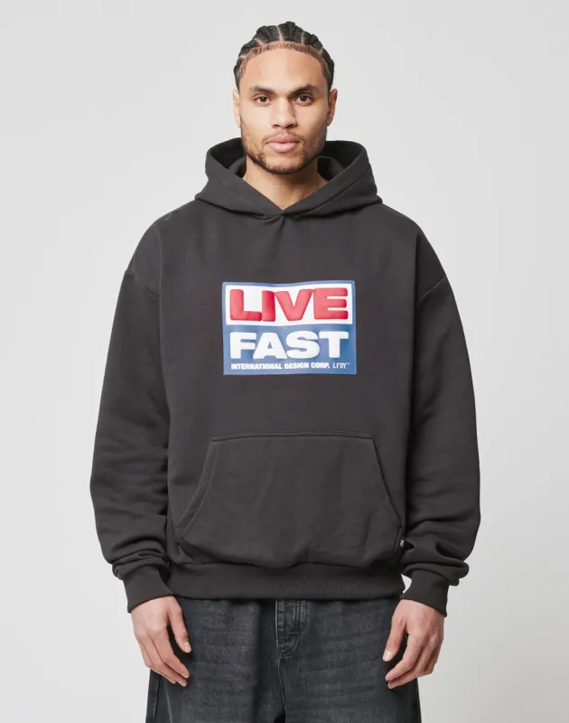 Live Fast Box Hooded sold by Live Fast Die Young