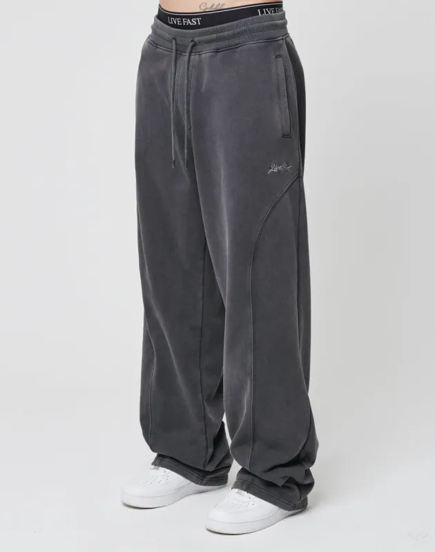 Basic Wide Jogger sold by Live Fast Die Young