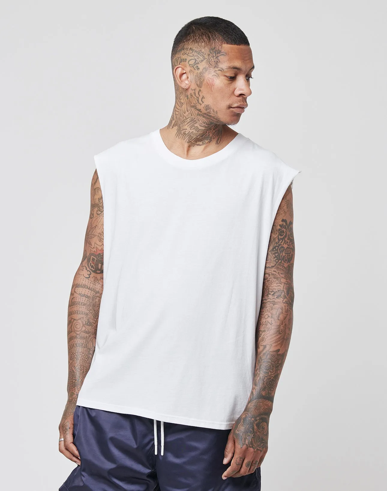 Basic Muscle Shirt sold by Live Fast Die Young product image thumbnail 5