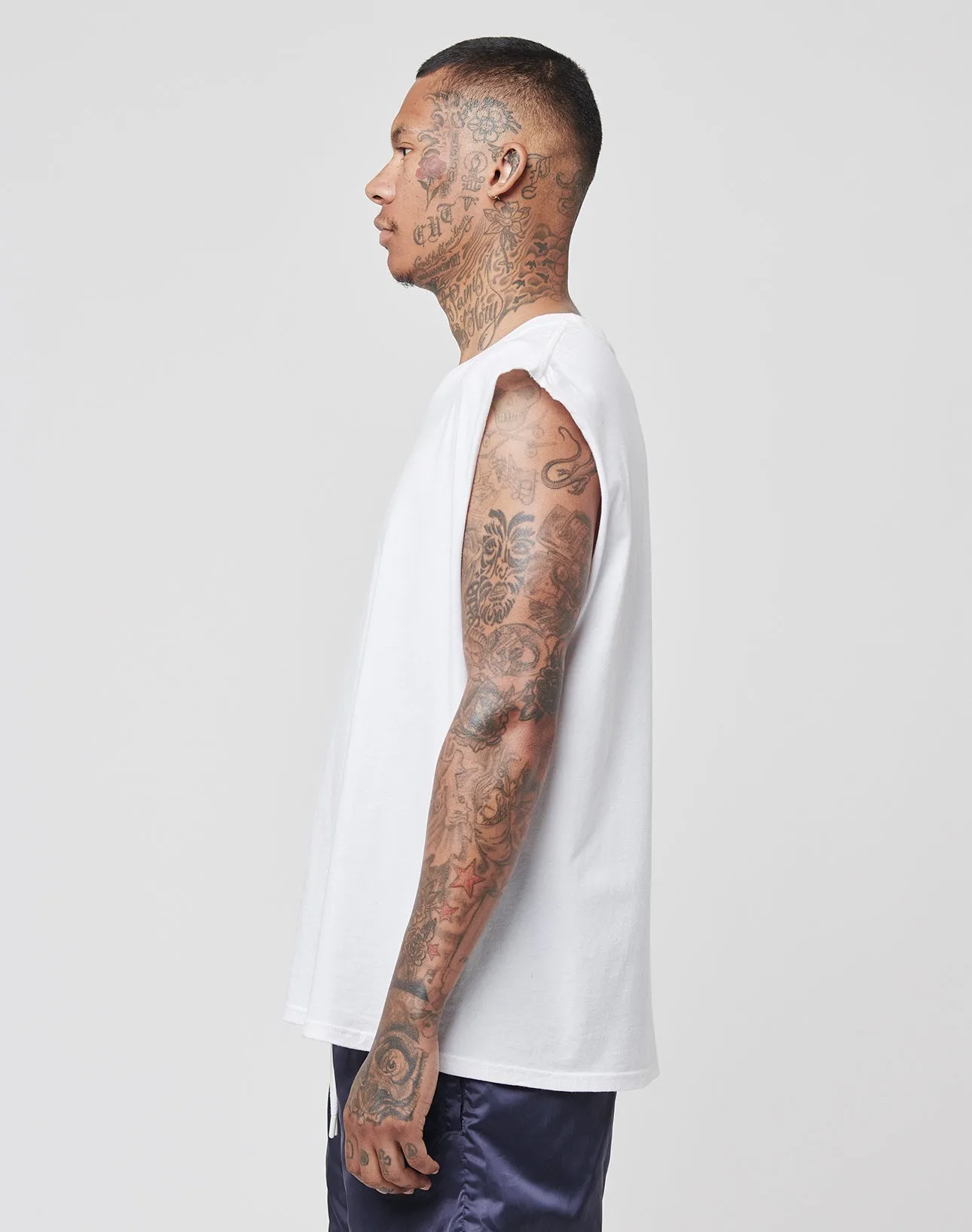 Basic Muscle Shirt sold by Live Fast Die Young product image thumbnail 3