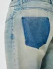 One Pocket Flared Denim sold by Live Fast Die Young