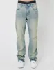 One Pocket Flared Denim sold by Live Fast Die Young
