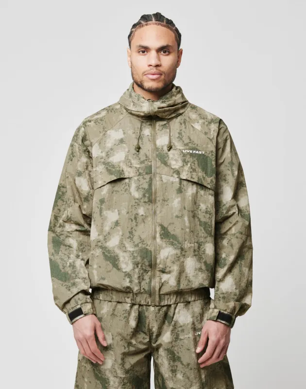 Live Fast Nylon Jacket sold by Live Fast Die Young