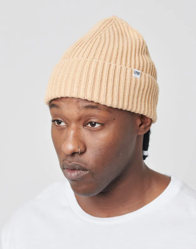 Washed Rib Knit Beanie sold by Live Fast Die Young