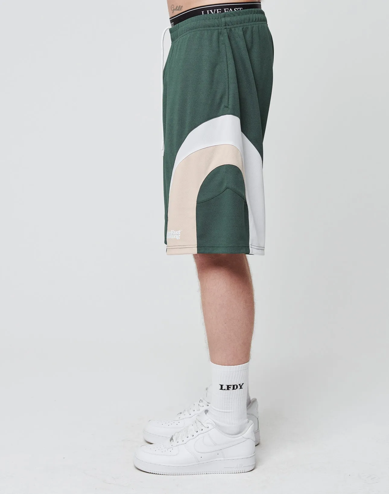 Basic Trackshorts sold by Live Fast Die Young product image thumbnail 4