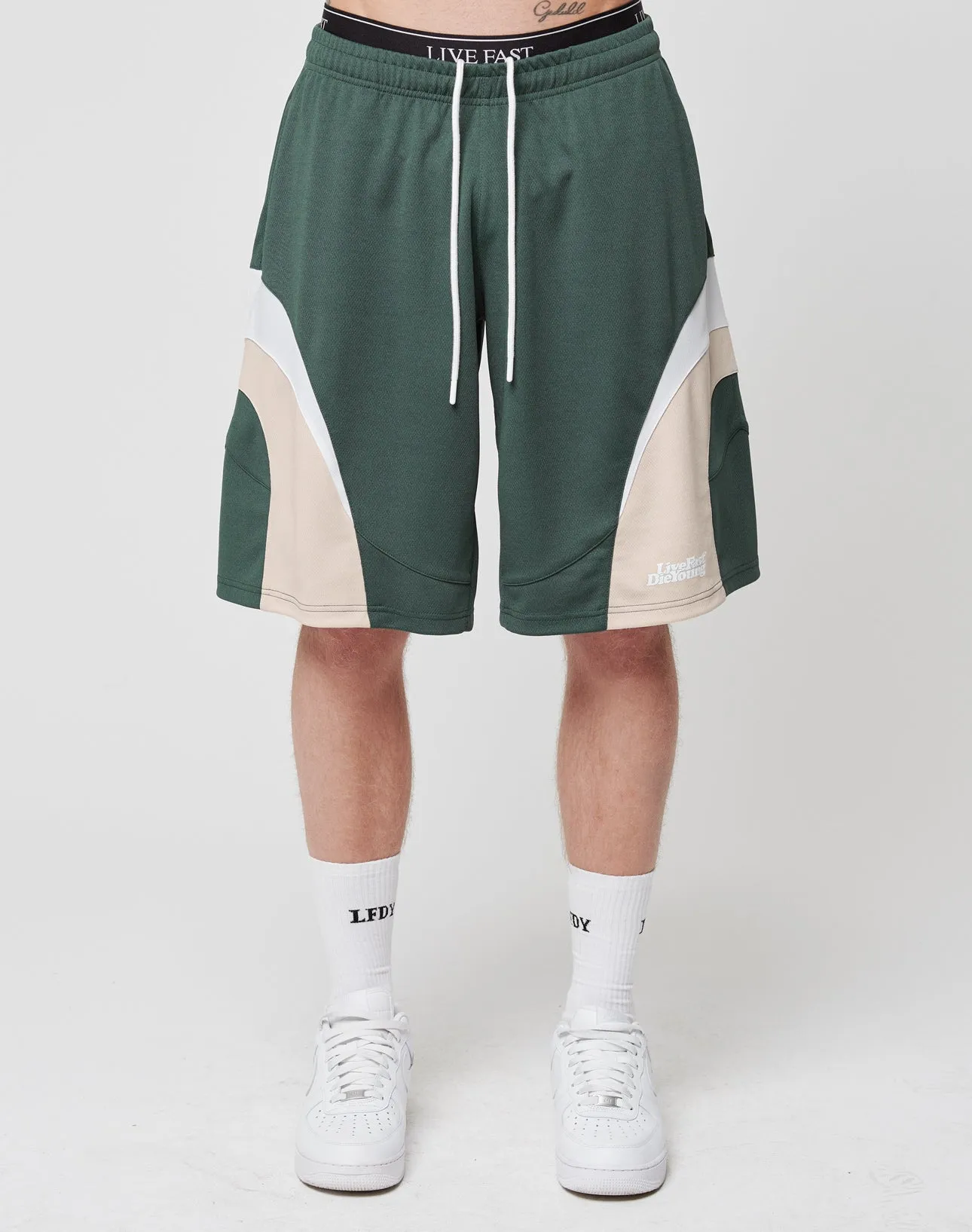 Basic Trackshorts sold by Live Fast Die Young product image thumbnail 3