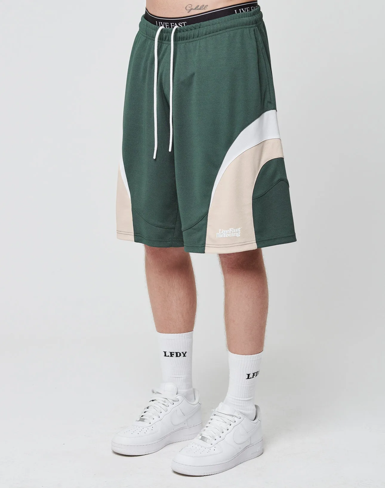 Basic Trackshorts sold by Live Fast Die Young