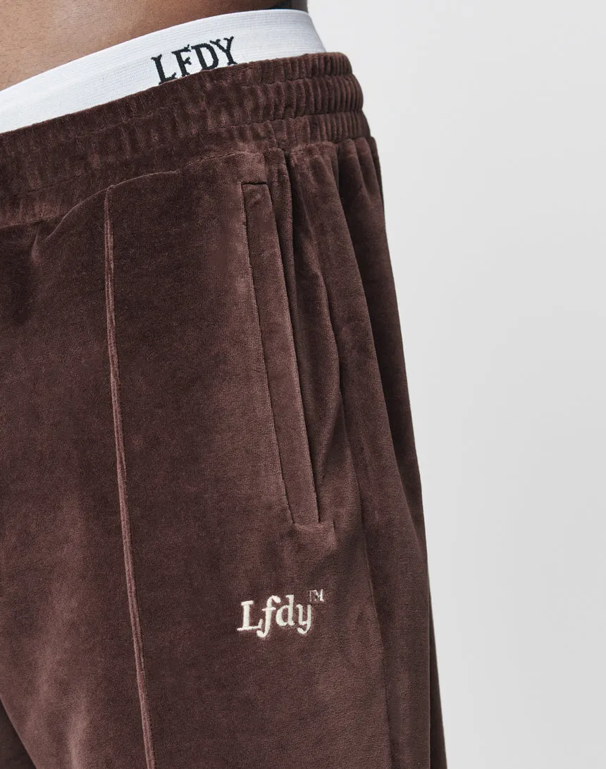 Velvet Tracksuit Pants sold by Live Fast Die Young product image thumbnail 2