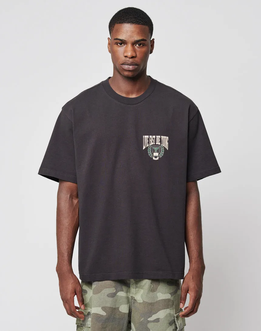 Live Fast Die Young Chest Tee sold by Live Fast Die Young