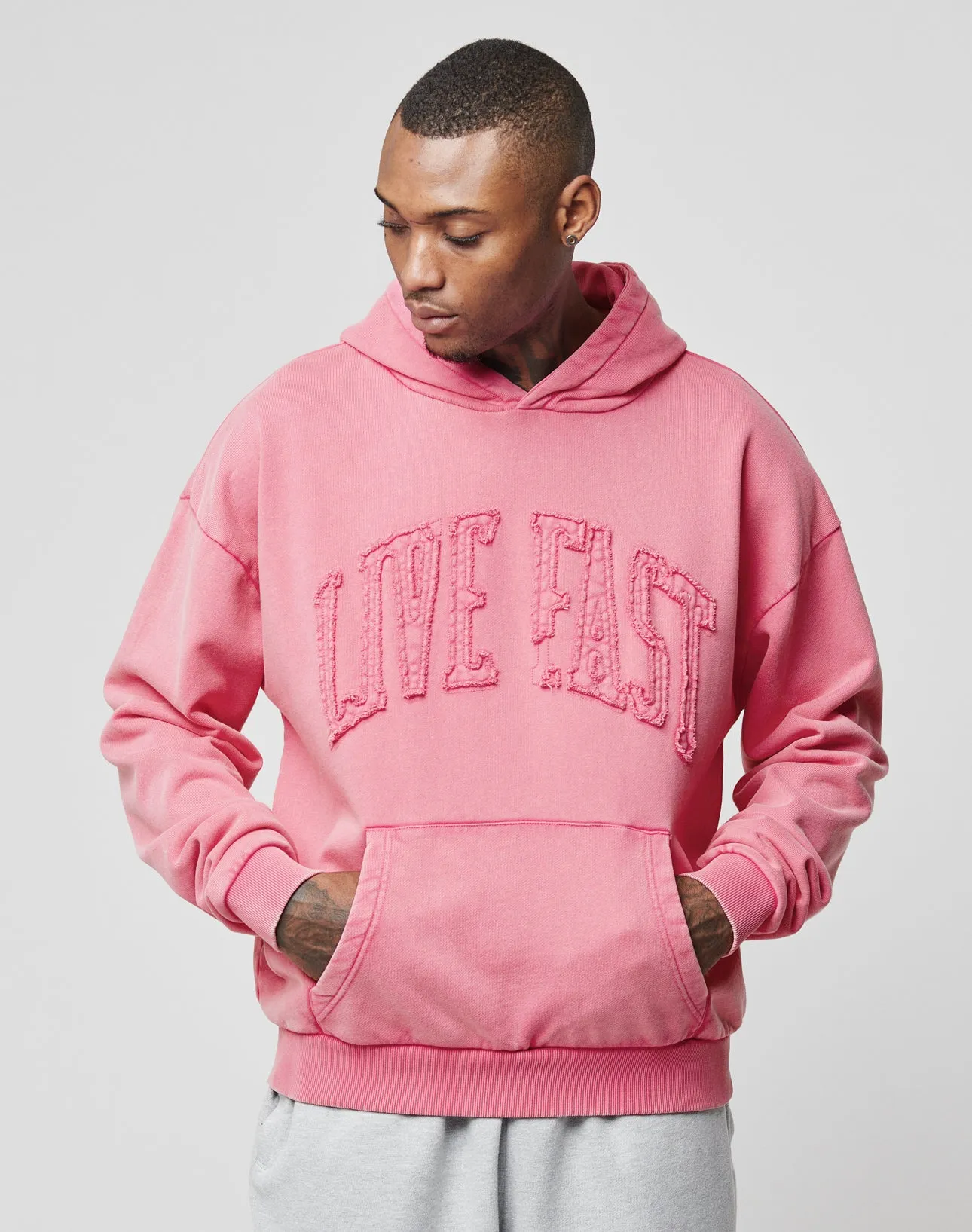 Ripped College Hooded sold by Live Fast Die Young product image thumbnail 5