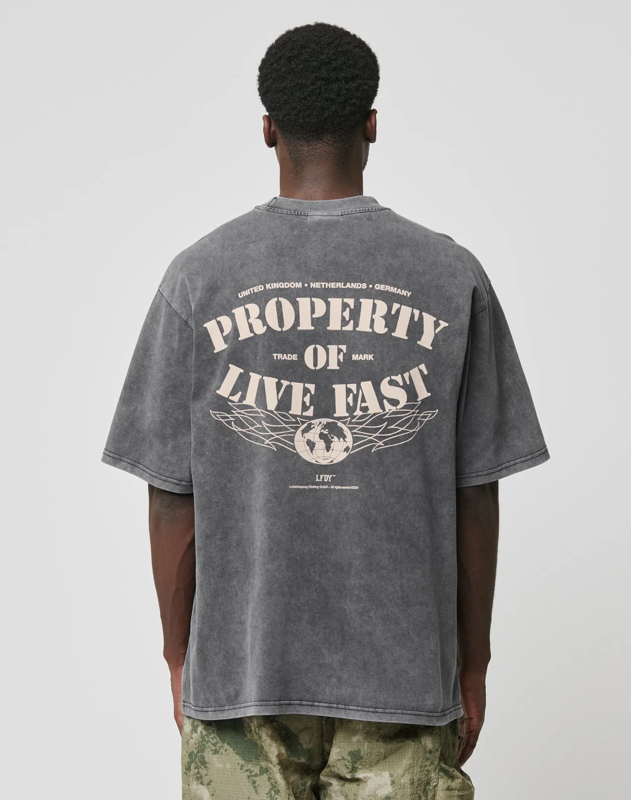 LFDY Property Tee sold by Live Fast Die Young