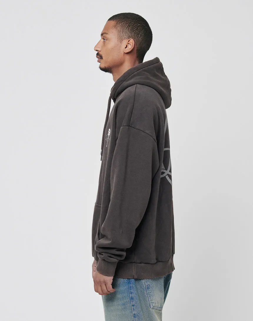 Live Fast Skull Hooded sold by Live Fast Die Young product image thumbnail 5