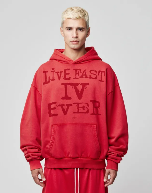 LFDY IV Ever Hooded sold by Live Fast Die Young