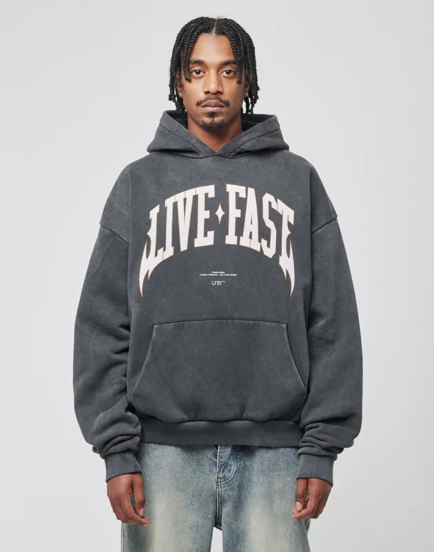 Live Fast Axe Hooded sold by Live Fast Die Young