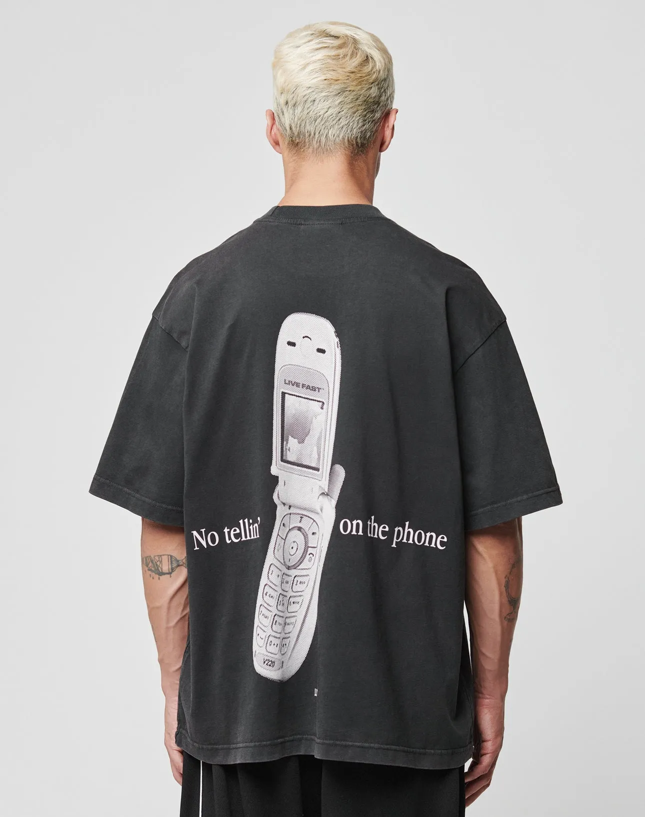 LFDY Flip Phone Tee sold by Live Fast Die Young