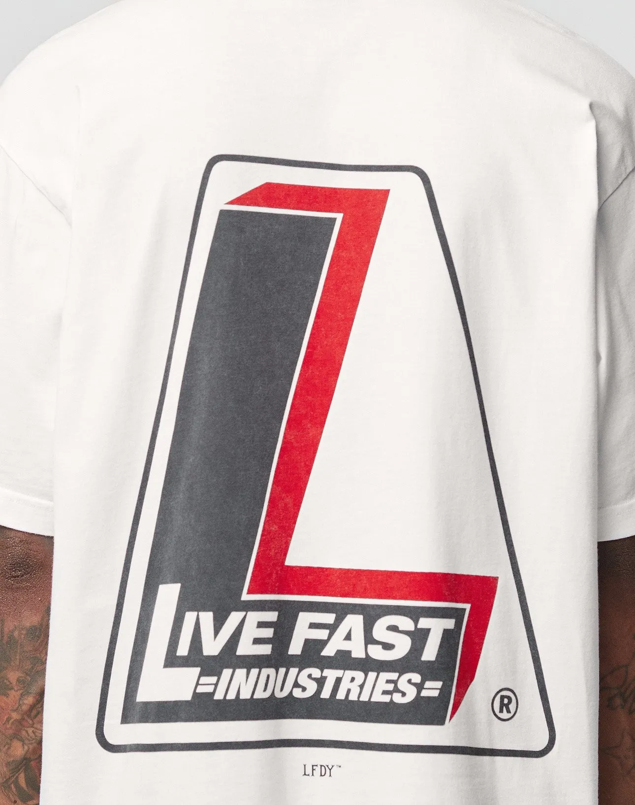 LFDY Industries Tee sold by Live Fast Die Young product image thumbnail 3