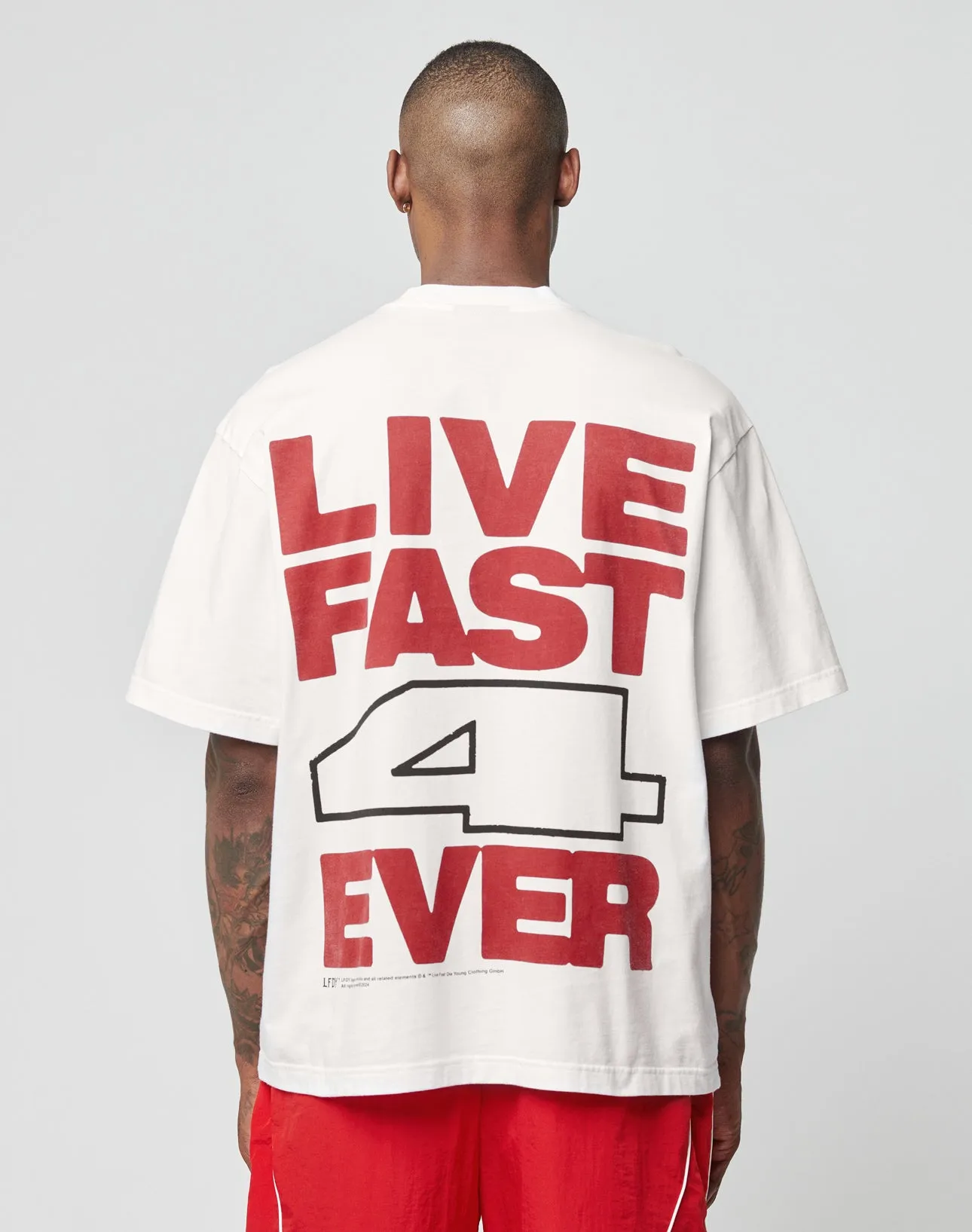 LFDY 4 Ever Tee sold by Live Fast Die Young