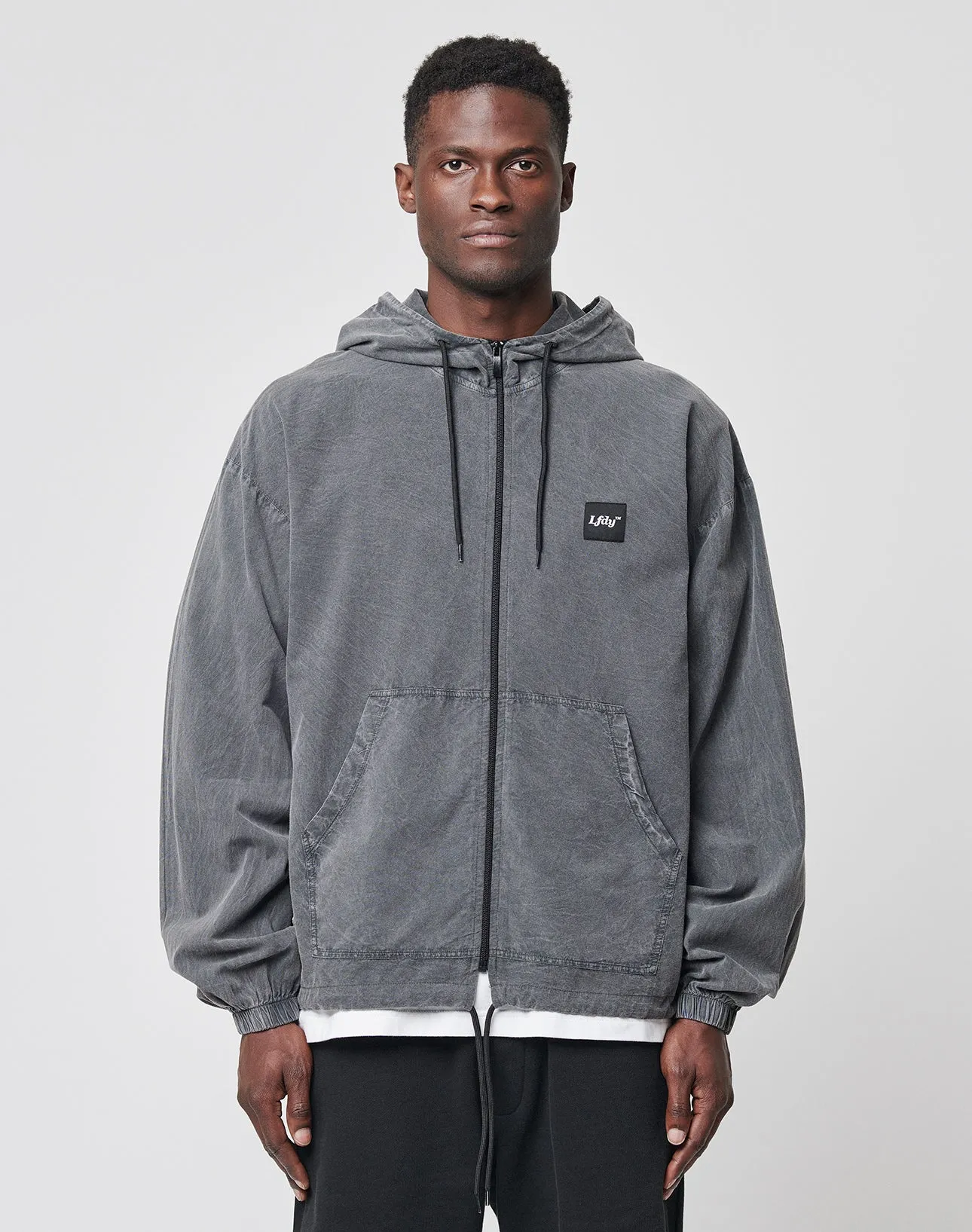 Basic Light Hooded Zip sold by Live Fast Die Young