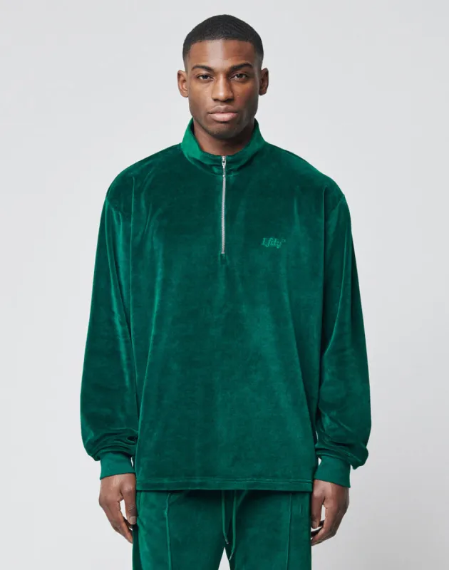 Velvet Halfzip sold by Live Fast Die Young