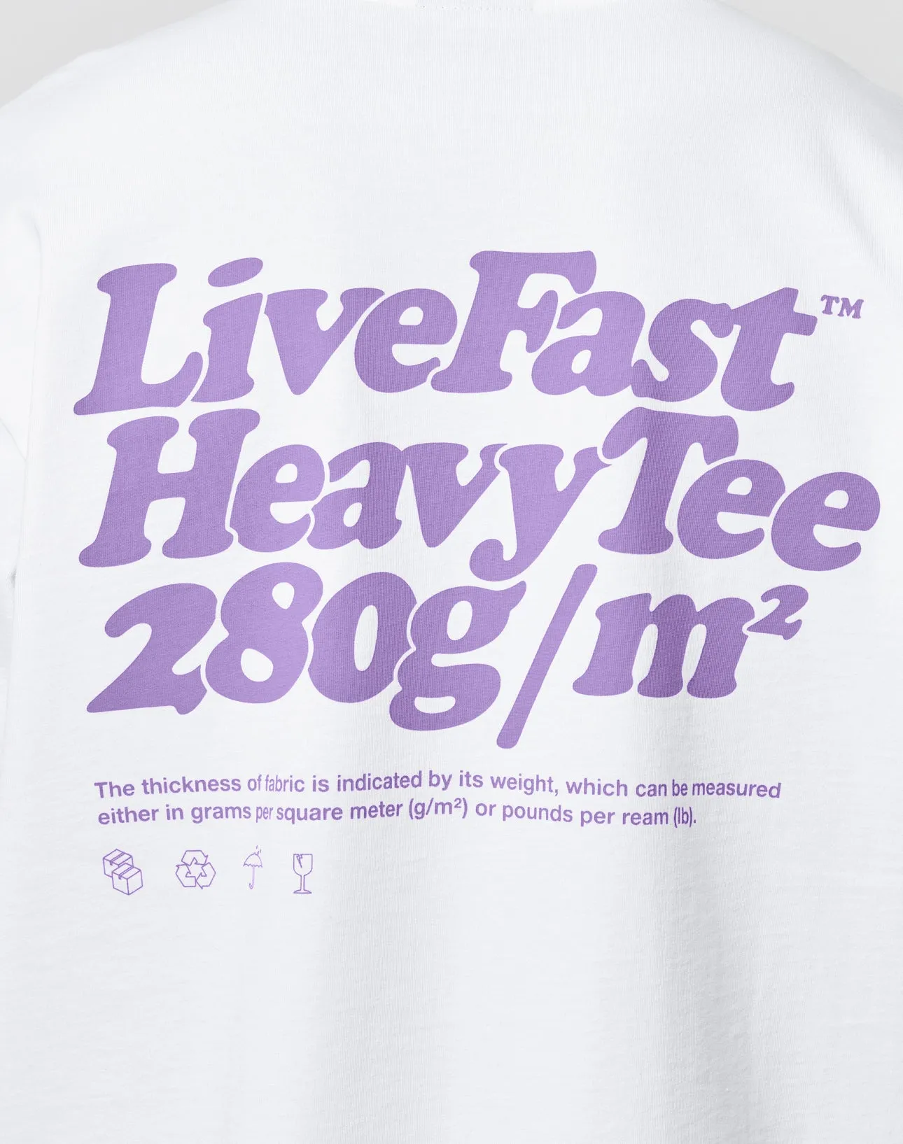 Basic 280 Tee sold by Live Fast Die Young product image thumbnail 3