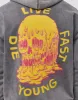 LFDY Melting Skull Hooded sold by Live Fast Die Young