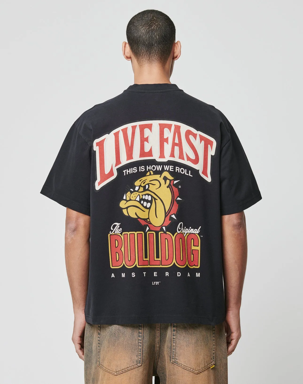 LFDY The Bulldog Tee sold by Live Fast Die Young