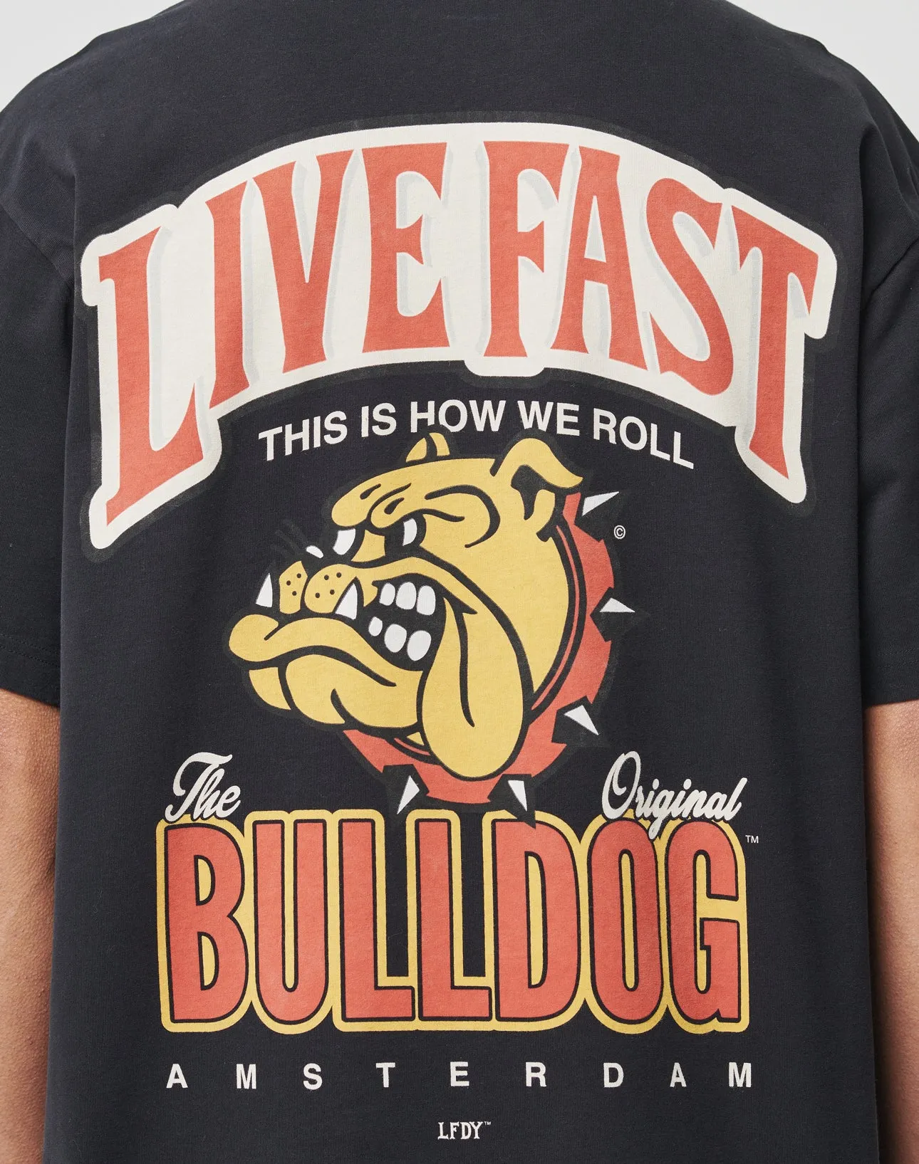 LFDY The Bulldog Tee sold by Live Fast Die Young product image thumbnail 3