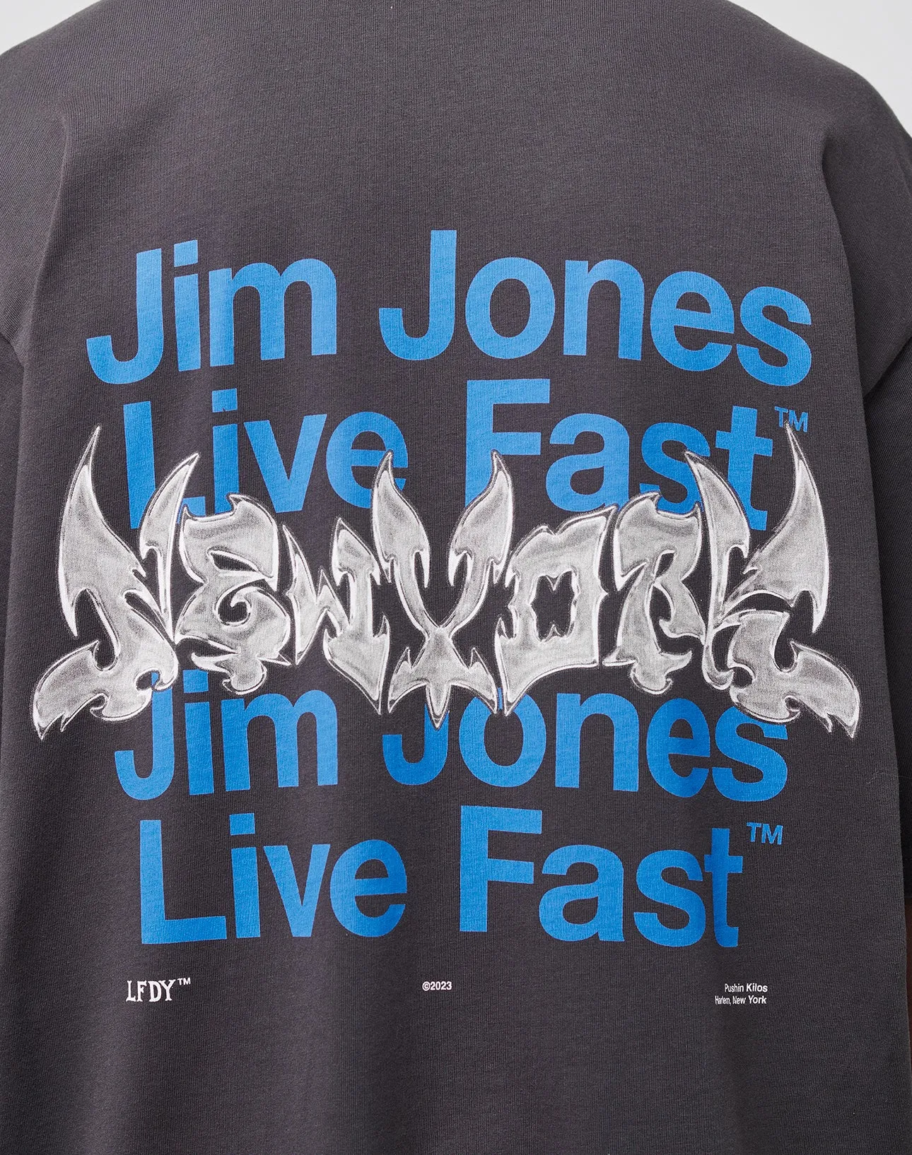 Live Fast NY Tee sold by Live Fast Die Young product image thumbnail 3