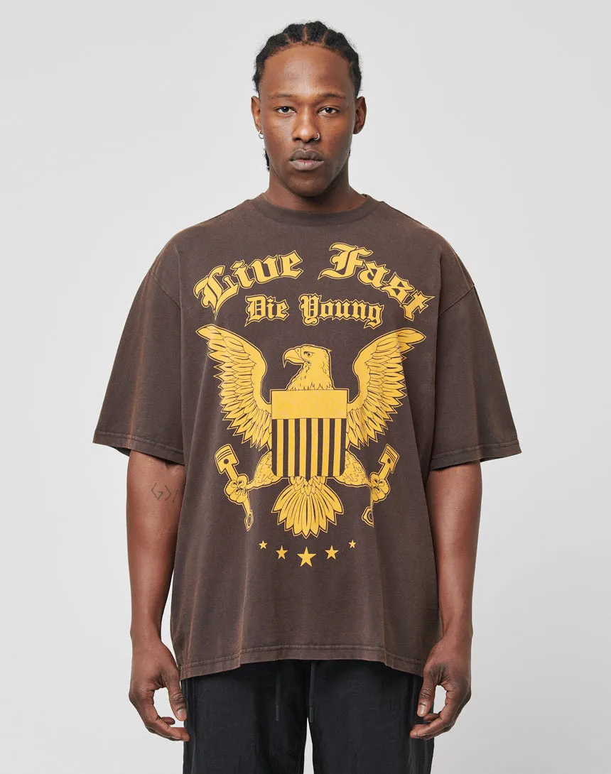 Eagle Tee sold by Live Fast Die Young