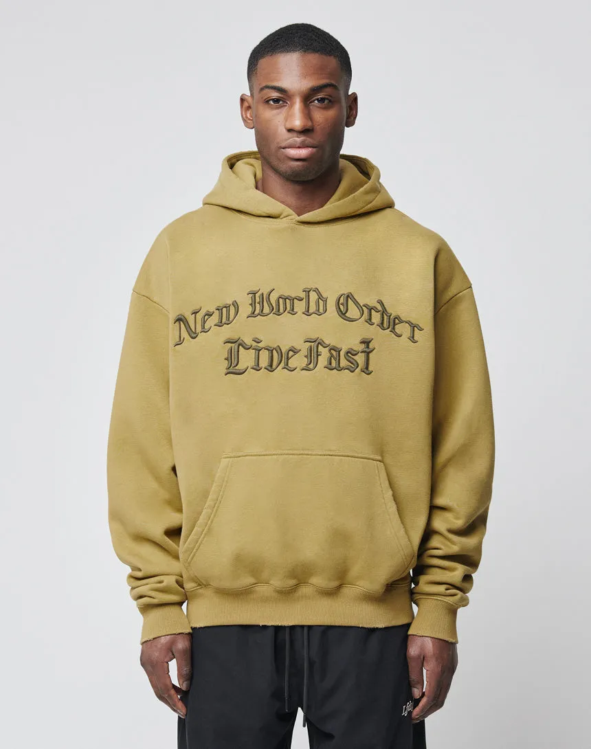 New World Hooded sold by Live Fast Die Young